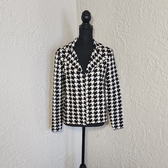 Womens Premise Long Sleeve Open Birdseye Sweater Blazer - Picture 1 of 5